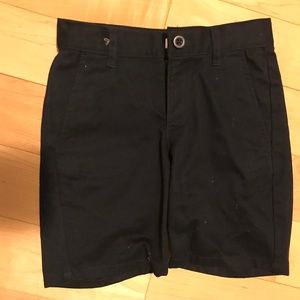Dockers Navy Flat front Khaki Shorts NWOT size 4